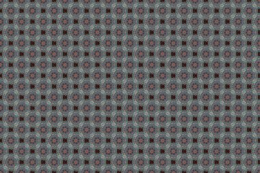 Raster kar taneleri ve Noel kış şablonu. Temiz, kaprisli ve modern yüzey desenli mavi ve gri renkte elementin dijital el çizimi.