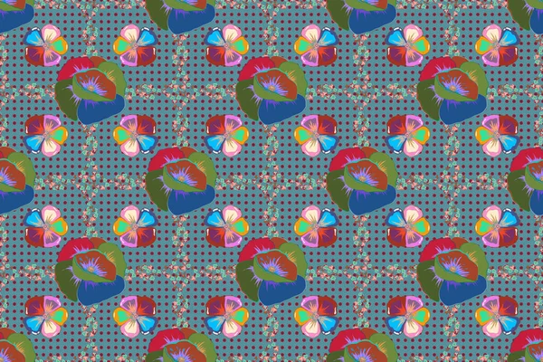 Растертый Индийский Цветочный Пэйсли Ткань Полотенце Этнической Мандалы Стиле Хны — стоковое фото