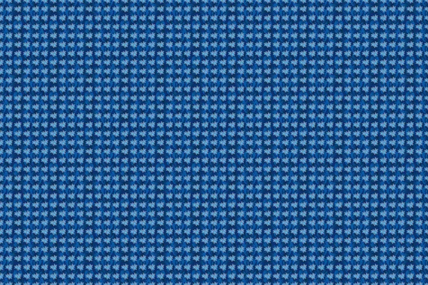 Винтажный Безseamless Узор Синем Голубом Цветах Письменные Цветы Марки Ключи — стоковое фото
