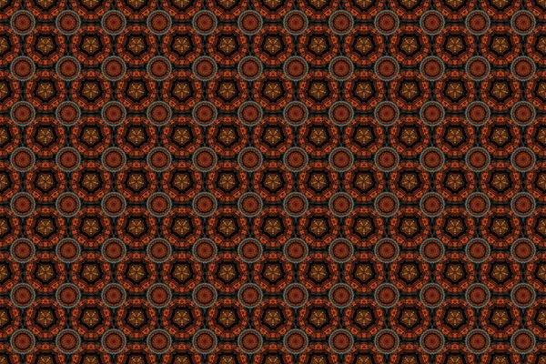Elegant Raster Damask Wallpaper Seamless Background Vintage Seamless Pattern — Stock Photo, Image