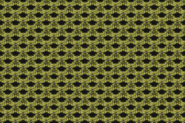 Duvar kâğıdı barok, pürüzsüz raster arkaplan, siyah arka planda çok renkli. Çiçeksiz desen.