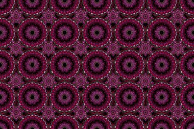 Doğulu tarzı. Damask pürüzsüz desen. El çizimi çizimi. Kumaş, duvar kağıdı, arkaplan, davetiye, ambalaj ve kitap kapakları için tasarım. Raster klasik çiçek süsü..