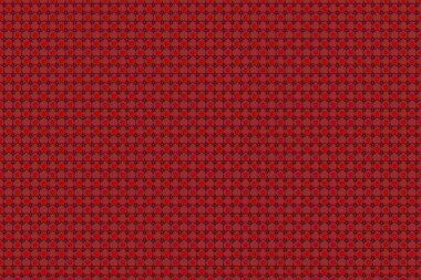 Damask raster klasik desen. Siyah, kırmızı ve kahverengi renklerde kusursuz soyut elementler. Renkli yinelenen elementlere sahip oryantasyon arkaplanı.