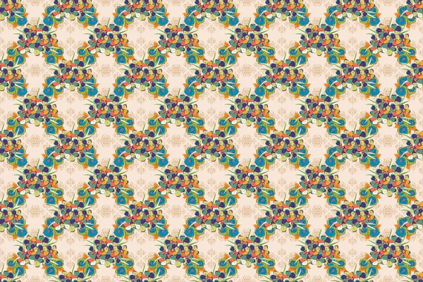 Ilusión Óptica Con Flores Primula Textura Perfecta Adorno Floral Colores —  Fotos de Stock