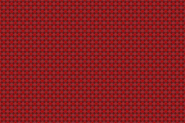 Κλασικό Μοτίβο Ράστερ Ντάμασκ Απρόσκοπτα Αφηρημένα Στοιχεία Μαύρο Κόκκινο Και — Φωτογραφία Αρχείου