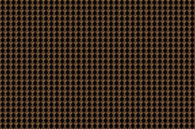 Romantik, pürüzsüz desenli, soyut çiçekli, turuncu, kahverengi ve siyah renkli. Geçmiş, tekstil, ambalaj kağıtları, tebrik kartları için..