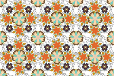 Gerçekçi, soyut, kusursuz desen. Zarif turuncu, gri ve sarı raster şablonu. Raster gradyan, pürüzsüz doku. Çerçeve, kurdele, bayrak, mandalalar için metal elementler.