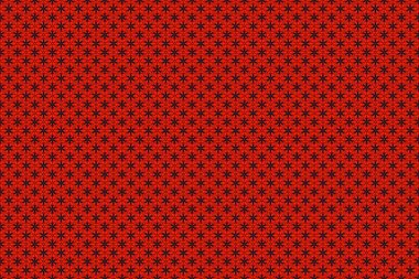 Çizgili geometrik modern elementlerle kusursuz desen. Parlak kırmızı ve siyah zemin. Puantiye, konfeti. Art deco tarzı. Raster illüstrasyonu.