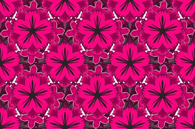 Eflatun, mor ve mor renkte pürüzsüz bir desen. Güzel suluboya çiçekler, parlak tablolar ilham verici çiçek desenleri..