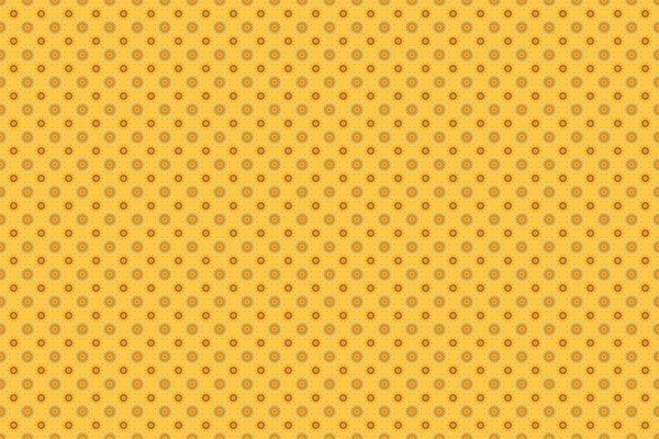 Adorno Abstracto Sin Costuras Colores Naranja Marrón Amarillo Con Elementos —  Fotos de Stock