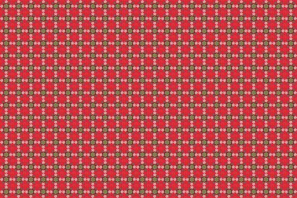 Colored Orient Pattern Pink Brown Red Colors Modern Flower Pattern — Stock Photo, Image