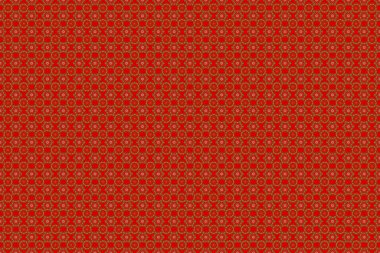 Kırmızı, turuncu ve pembe renklerde pürüzsüz bir desen. Soyut stil arkaplanı. Kar taneleri yeni yıl arifesinde kışı geçirir.