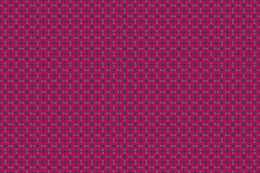 Mor, morumsu ve menekşe renginde stilize edilmiş küçük çiçekler. Elle çizilmiş küçük çiçeklerle pürüzsüz bir desen..