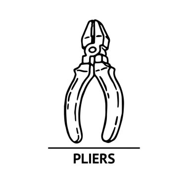 El yapımı kerpeten ikonu. Siyah ve beyaz renkli profesyonel işçi inşaat aracı