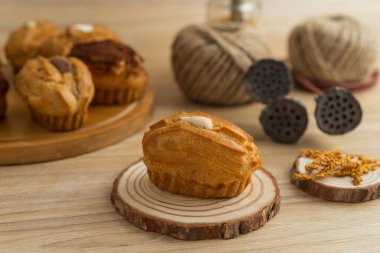 Taze Mini Kremalı Kekler