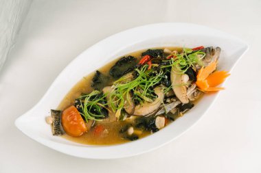 Tayland Balık Yemekleri Yemekleri 