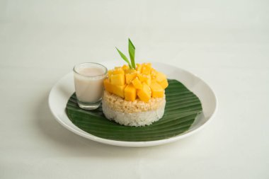 Hindistan cevizi sütlü Tayland Mangosu Yapışkan Pirinci