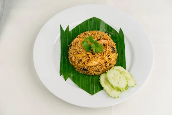Thai Seafood Fried Rice — Stok Foto