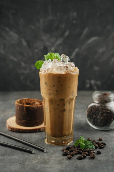 Coffee Mocktail Dengan Palm Sugar — Stok Foto