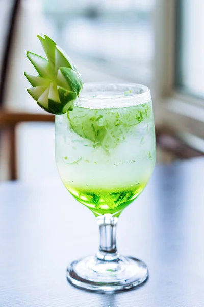Cucumber Juice Drink Beverage Fresh — Stock Photo, Image