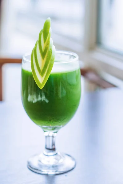 Green Apple Juice Drink — Stok Foto