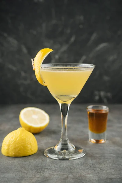 Lemonade Fresh Summer Alcoholic Cocktails — Stok Foto