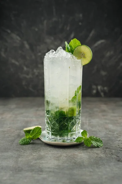 Fresh Cool Mojito Med Lime — Stockfoto