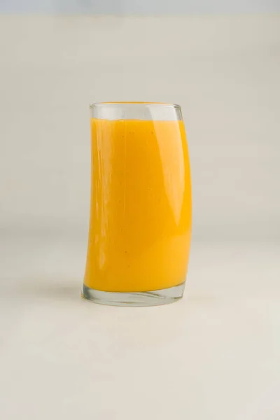 Bebida Suco Laranja Fresco Gelado — Fotografia de Stock