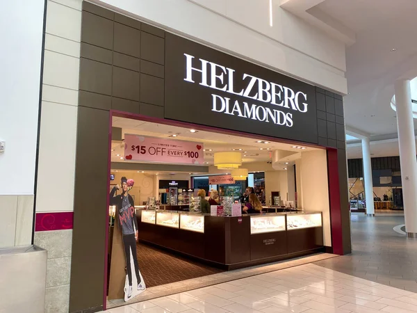 Orlando Usa Das Schaufenster Der Helzberg Diamonds Der Millenia Mall — Stockfoto