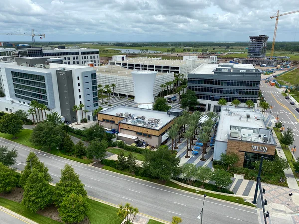 Orlando Usa Luftaufnahme Des Lake Nona Town Center Mit Einem — Stockfoto