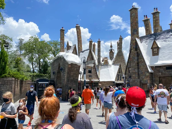 Orlando Usa Hogsmeade Wizarding World Harry Potter Universal Studios Met — Stockfoto