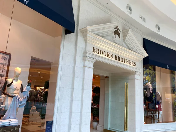Orlando Usa Das Schaufenster Des Brooks Brothers Einzelhandelsgeschäfts Der Millenia — Stockfoto