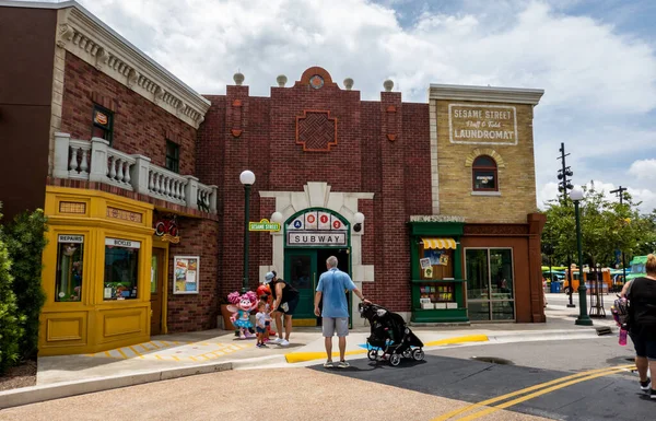 Orlando Usa Die Sesamstraße Von Seaworld Orlando Florida — Stockfoto