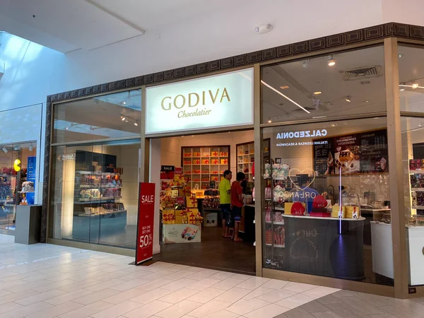 Orlando Usa Exterior View Godiva Retail Store Florida Mall Indoor — Stock Photo, Image