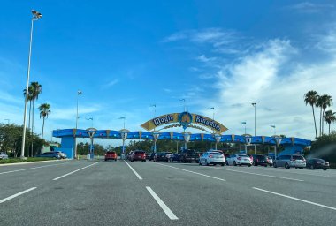 Orlando, FL / USA-7 / 25 / 20: Orlando, FL 'deki Walt Disney World Resorts' ta Sihirli Krallığa Giriş.