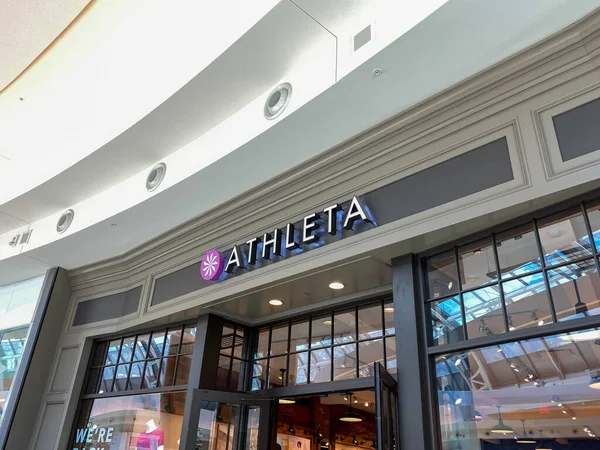 Orlando Usa Das Außenschild Des Athleta Einzelhandelsgeschäfts Der Millenia Mall — Stockfoto