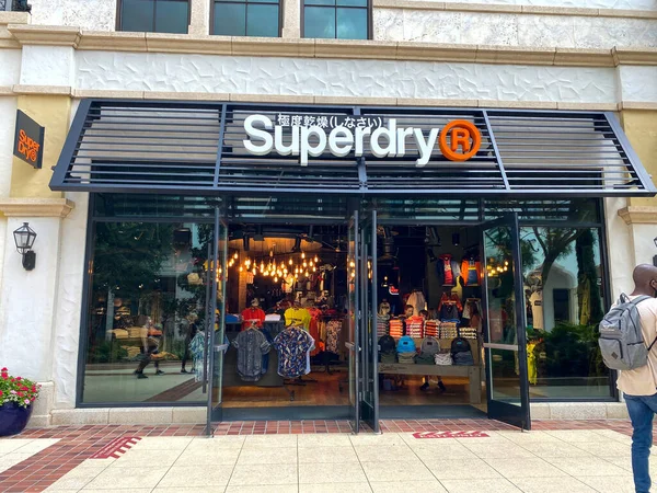 Orlando Usa Das Äußere Des Superdry Bekleidungsgeschäfts Orlando — Stockfoto