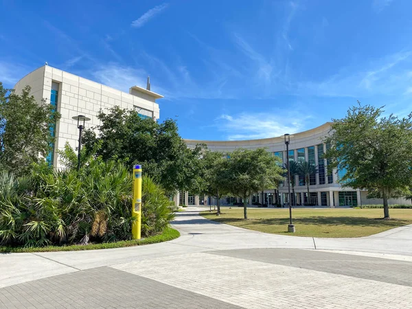 Orlando Usa Das Äußere Gebäude Des Central Florida College Medicine — Stockfoto