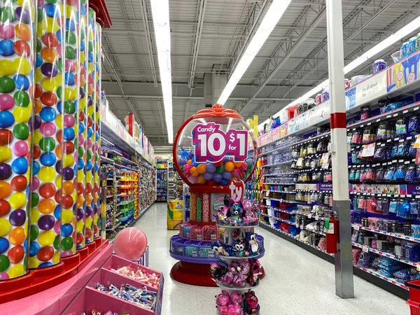 Orlando Usa Candy Toy Aisle Party City Orlando Florida — Stock Photo, Image