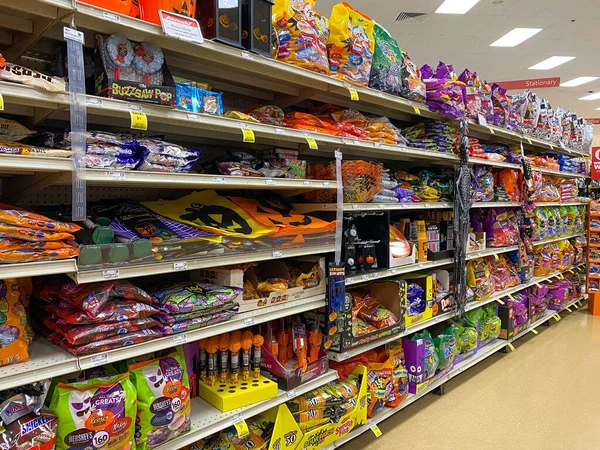 Springfield Usa Halloween Candy Toy Paries Schnucks Grocery Store Springfield — 스톡 사진