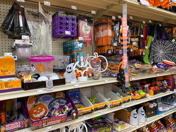 Springfield Usa Halloween Toy Aisle Schnucks Grocery Store Springfield — Stock Photo, Image