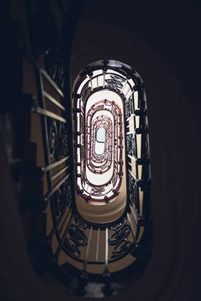 Fransa Lüks Merdivenler Güzel Desenli — Stok fotoğraf