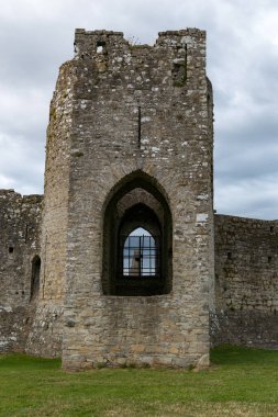 Trim 'deki Ortaçağ Şatosu, Meath, İrlanda.