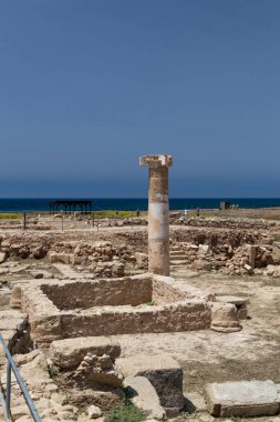 Theseus Hanedanı, Roma villası Kato Paphos Arkeoloji Parkı Paphos 'ta harabe. Kıbrıs