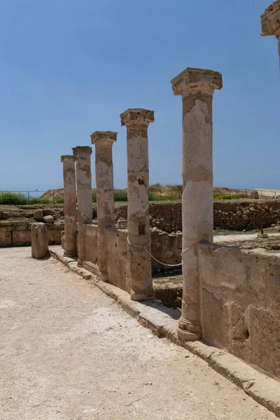 Theseus Hanedanı, Roma villası Kato Paphos Arkeoloji Parkı Paphos 'ta harabe. Kıbrıs