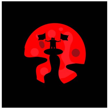 Posterler, arka planlar, kartları, afiş ve çıkartmaları için Bağımsızlık günü arka plan