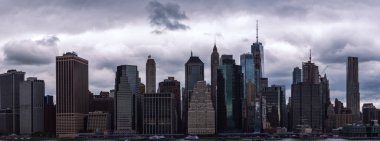 Manhattan Cityscape NYC Skyline Şehir Merkezi