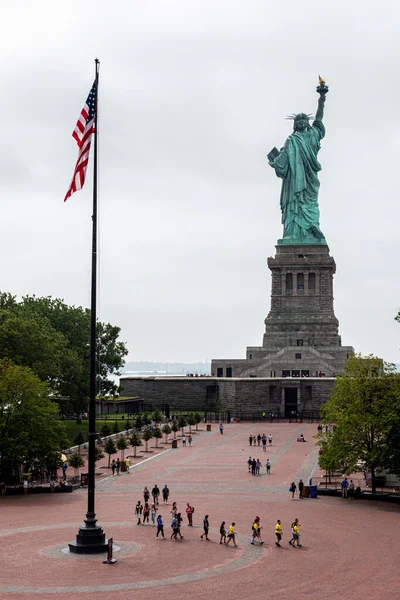 New York, NY, USA - July 19, 2019: Statue of Liberty