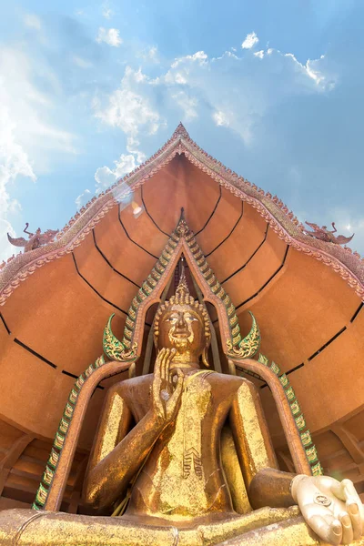 Kanchanaburi Thailand März 2018 Große Buddha Statue Wat Tham Suea — Stockfoto