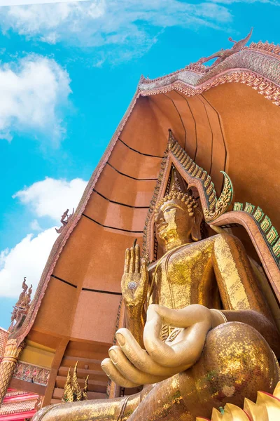 Kanchanaburi Tailandia Marzo 2018 Gran Estatua Buda Wat Tham Suea — Foto de Stock